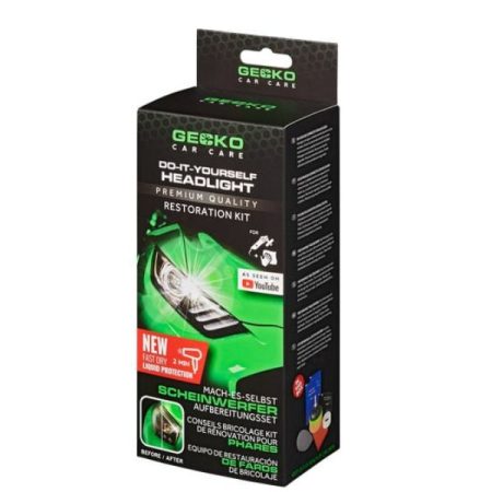 Gecko Headlight Restoration Kit