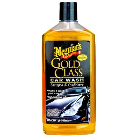 Meguiars Gold Class Car Wash Shampoo & Conditioner-473ml