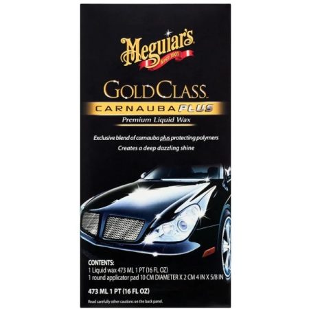 Meguiars Gold Class Carnauba Plus Premium Liquid Wax 473ml