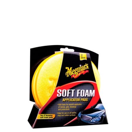 Meguiars Soft Foam Applicator Pads 2 Pack