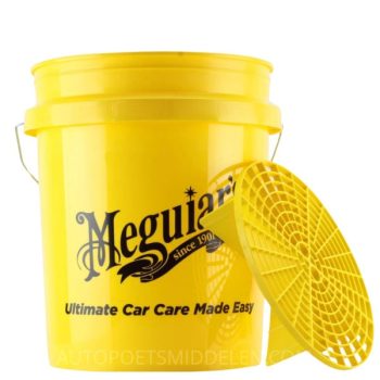 Meguiar's Bucket en Grit Guard emmer voor veilig auto wassen zonder krassen