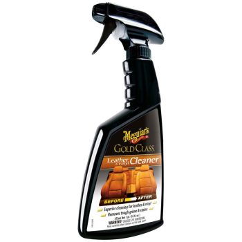 Meguiar's Gold Class Leather & Vinyl Cleaner voor schoon leer en vinyl in de auto