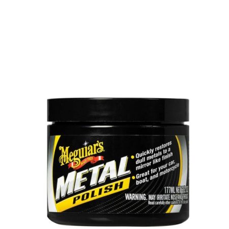 Meguiar’s Metal Polish - polijst chroom en aluminium voor een stralende glans