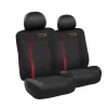 Red Bull Oracle Universele stoelhoezenset MV1 - 6-delige set - Zwart-Rood - geschikt voor Side-Airbags