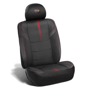 Red Bull Oracle stoelhoezenset Pro - 10-delige set - Zwart-Rood - geschikt voor Side-Airbags