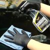 afnemen met de meguiars glasdoek