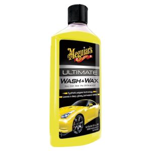 Meguiar's Ultimate Wash & Wax auto shampoo 473 ml met carnauba voor wassen en beschermen